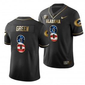 Georgia Bulldogs A.J. Green #8 Black 2019 Stars and Stripes History Player Jersey - NCAA Football