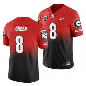 Georgia Bulldogs A.J. Green Gradient 2019 Color Crash History Player #8 Jersey - Men's