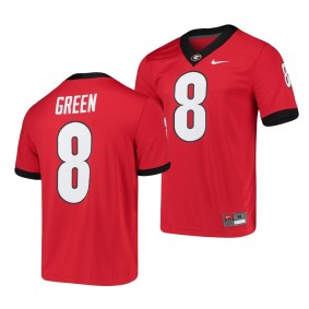 Georgia Bulldogs A.J. Green Red Game Alumni Player #8 Jersey - Men's