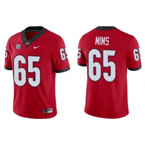 Amarius Mims Georgia Bulldogs Nike Game College Football Jersey Red