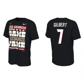 Arik Gilbert Georgia Bulldogs Nike College Football Playoff 2022 National Champions Locker Room T-Shirt Black