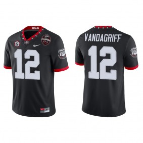 Brock Vandagriff Georgia Bulldogs Nike College Football Playoff 2022 National Champions Game Jersey Black