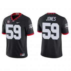 Broderick Jones Georgia Bulldogs Nike Alternate Game College Football Jersey Black