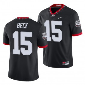 Georgia Bulldogs Carson Beck Jersey College Football Alternate Game Men's Jersey - Black