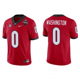 Darnell Washington Georgia Bulldogs Nike College Football Playoff 2022 National Champions Game Jersey Red