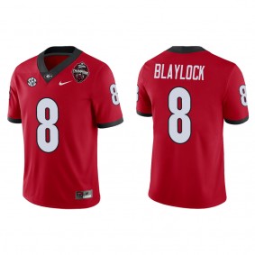 Dominick Blaylock Georgia Bulldogs Nike College Football Playoff 2022 National Champions Game Jersey Red