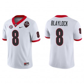 Dominick Blaylock Georgia Bulldogs Nike College Football Playoff 2022 National Champions Game Jersey White