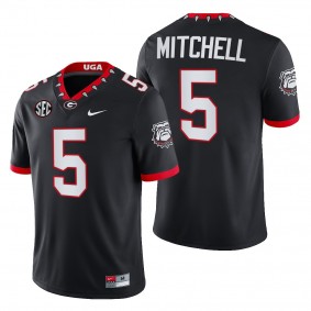 Adonai Mitchell Georgia Bulldogs Block Number Font Black 2022 Chick-fil-A 5 Jersey Men