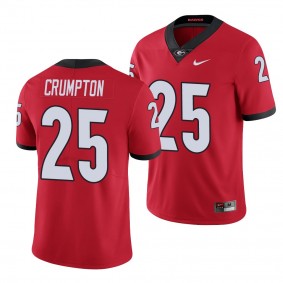 Georgia Bulldogs Ahkil Crumpton Limited Men's Jersey - Red