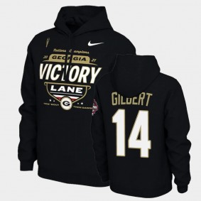 Georgia Bulldogs Arik Gilbert 2021 National Champions Locker Room Hoodie Black