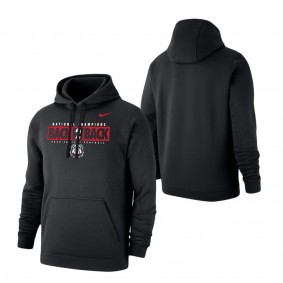 Georgia Bulldogs Nike Back-To-Back College Football Playoff National Champions Local Club Pullover Hoodie Black