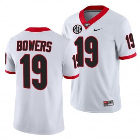 Georgia Bulldogs Brock Bowers College Football Jersey White