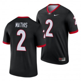 Georgia Bulldogs D'Wan Mathis Legend Men's Jersey - Black