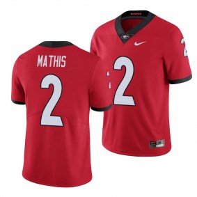 Georgia Bulldogs D'Wan Mathis Limited Men's Jersey - Red