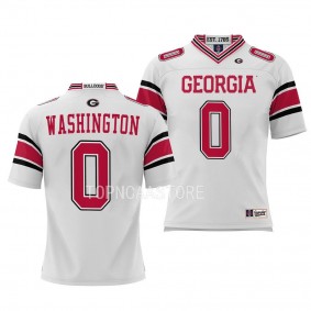 Darnell Washington Georgia Bulldogs White College Football Pick-A-Player Youth Jersey