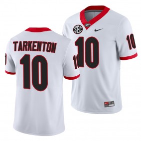 Georgia Bulldogs Fran Tarkenton College Football Jersey White