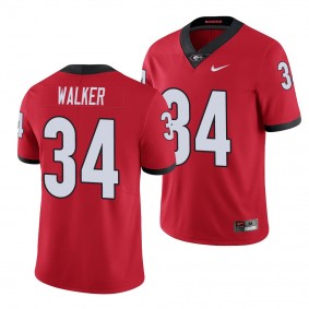 Georgia Bulldogs Herchel Walker Limited Men's Jersey - Red