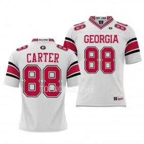 Jalen Carter Georgia Bulldogs White College Football Pick-A-Player Youth Jersey