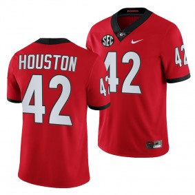 Georgia Bulldogs Justin Houston College Football Jersey Red