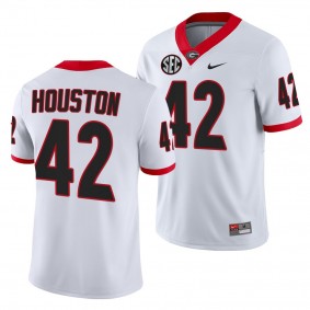 Georgia Bulldogs Justin Houston College Football Jersey White