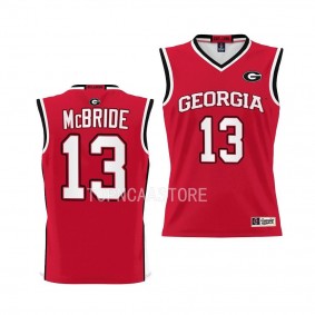 Mardrez McBride Georgia Bulldogs Red College Basketball Pick-A-Player Youth Jersey