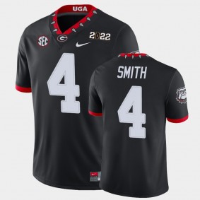 Georgia Bulldogs Nolan Smith 2021 National Champions Game Jersey Black