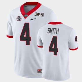 Georgia Bulldogs Nolan Smith 2021 National Champions Game Jersey White