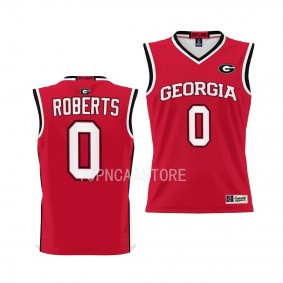 Terry Roberts Georgia Bulldogs Red College Basketball Pick-A-Player Youth Jersey