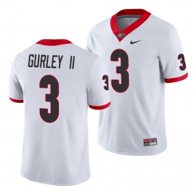 Todd Gurley II #3 Georgia Bulldogs Game College Football Jersey - White