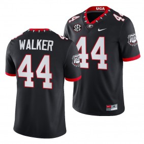 Travon Walker Georgia Bulldogs Block Number Font Black 100th Anniversary 44 Jersey Men