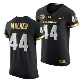 Travon Walker Georgia Bulldogs Golden Edition Black College Football 44 Jersey Men