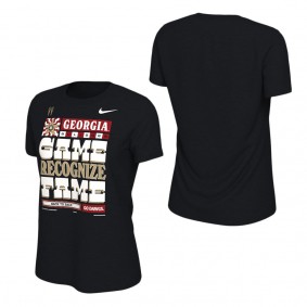 Georgia Bulldogs Nike Women's College Football Playoff 2022 National Champions Locker Room T-Shirt Black