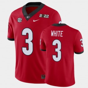 Georgia Bulldogs Zamir White 2021 National Champions Game Jersey Red