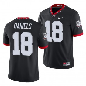 Georgia Bulldogs JT Daniels Jersey College Football Alternate Game Men's Jersey - Black