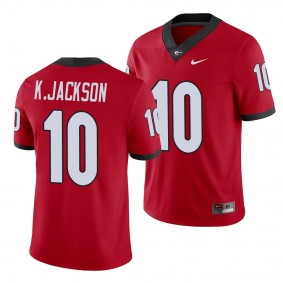 Georgia Bulldogs Kearis Jackson Jersey College Football Alumni Player Men's Jersey - Red