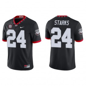 Malaki Starks Georgia Bulldogs Nike Alternate Game College Football Jersey Black