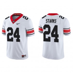 Malaki Starks Georgia Bulldogs Nike Alternate Game College Football Jersey White