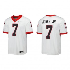 Marvin Jones Jr. Georgia Bulldogs Nike Away Game Jersey White