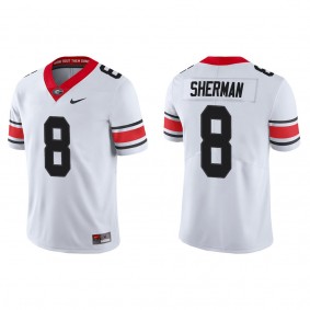 MJ Sherman Georgia Bulldogs Nike Alternate Game College Football Jersey White