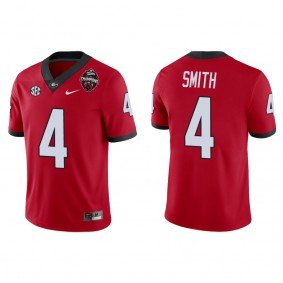 Nolan Smith Georgia Bulldogs Nike College Football Playoff 2022 National Champions Game Jersey Red