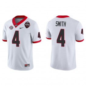 Nolan Smith Georgia Bulldogs Nike College Football Playoff 2022 National Champions Game Jersey White