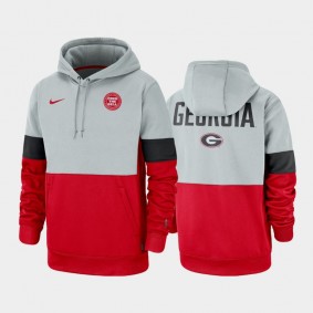 Georgia Bulldogs Rivalry Men's Pullover Hoodie - Gray Red