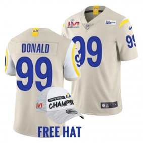 Rams Aaron Donald Super Bowl LVI Bound Bone Georgia Bulldogs Alumni Jersey