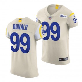 Rams Aaron Donald Vapor Elite Cream Georgia Bulldogs Alumni Jersey