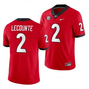 Georgia Bulldogs Richard LeCounte #2 Red Home Game Jersey - NCAA Football