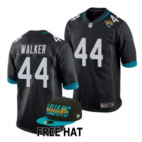 Travon Walker Jacksonville Jaguars 2022 NFL Draft Black Men Game Jersey Georgia Bulldogs